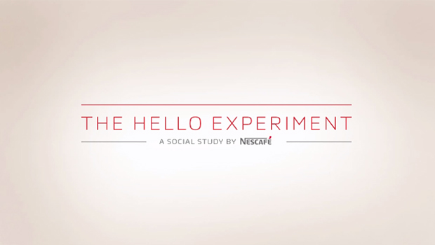 Nescafé the Hello experiment