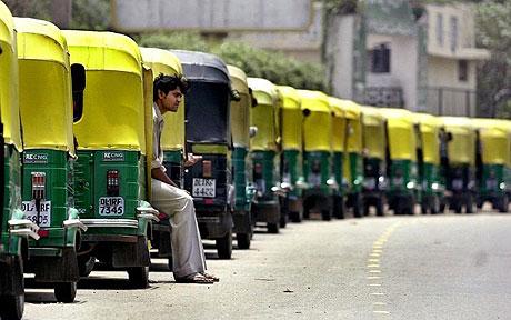 Mgaadi le uber du rickshaw