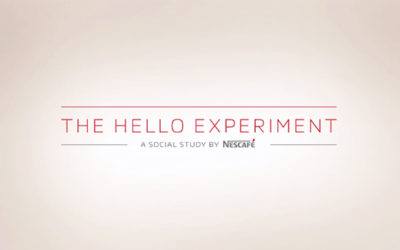 Nescafé the Hello experiment